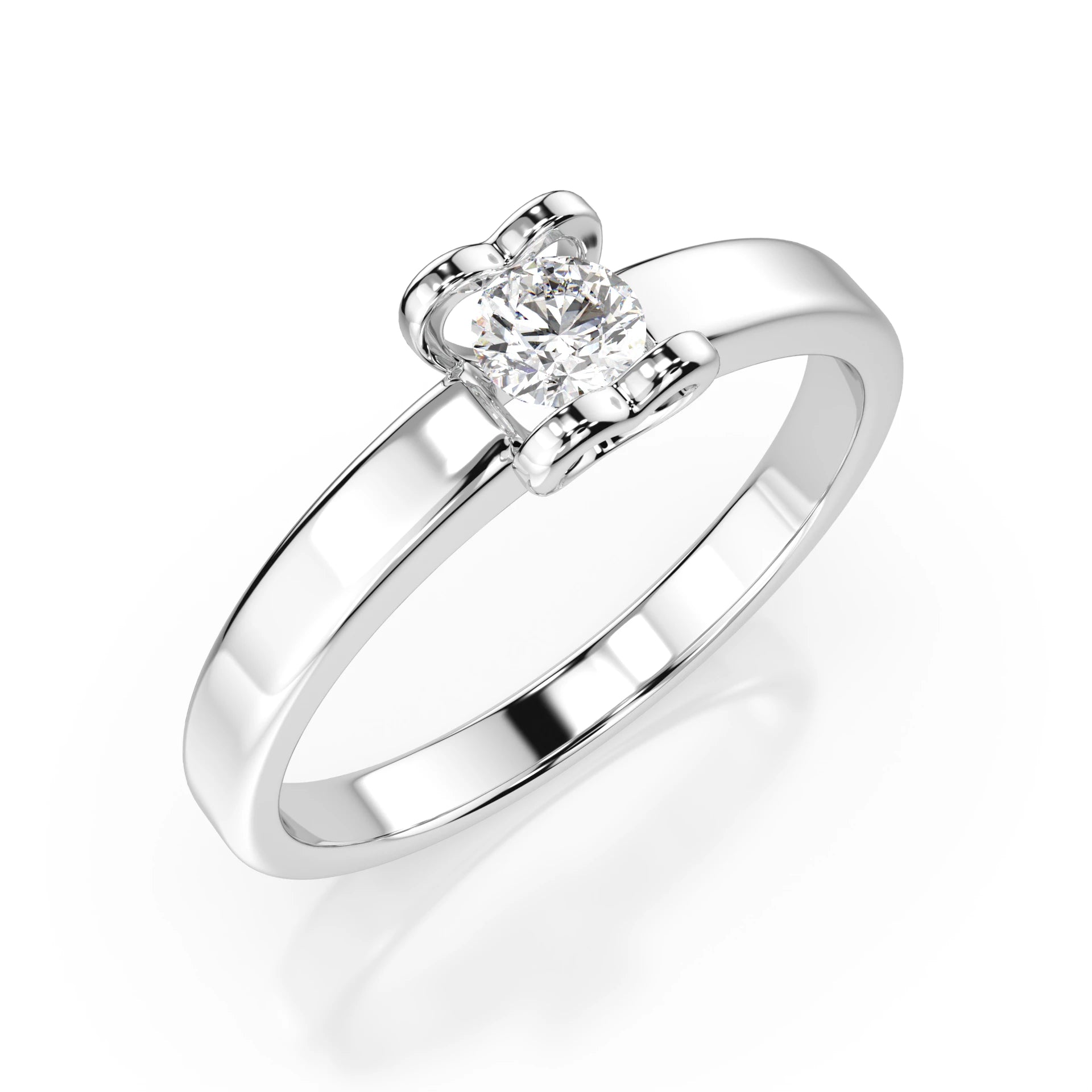 Eleganter Diamant-Ring aus 18K Gold - 101-10013(3.4)