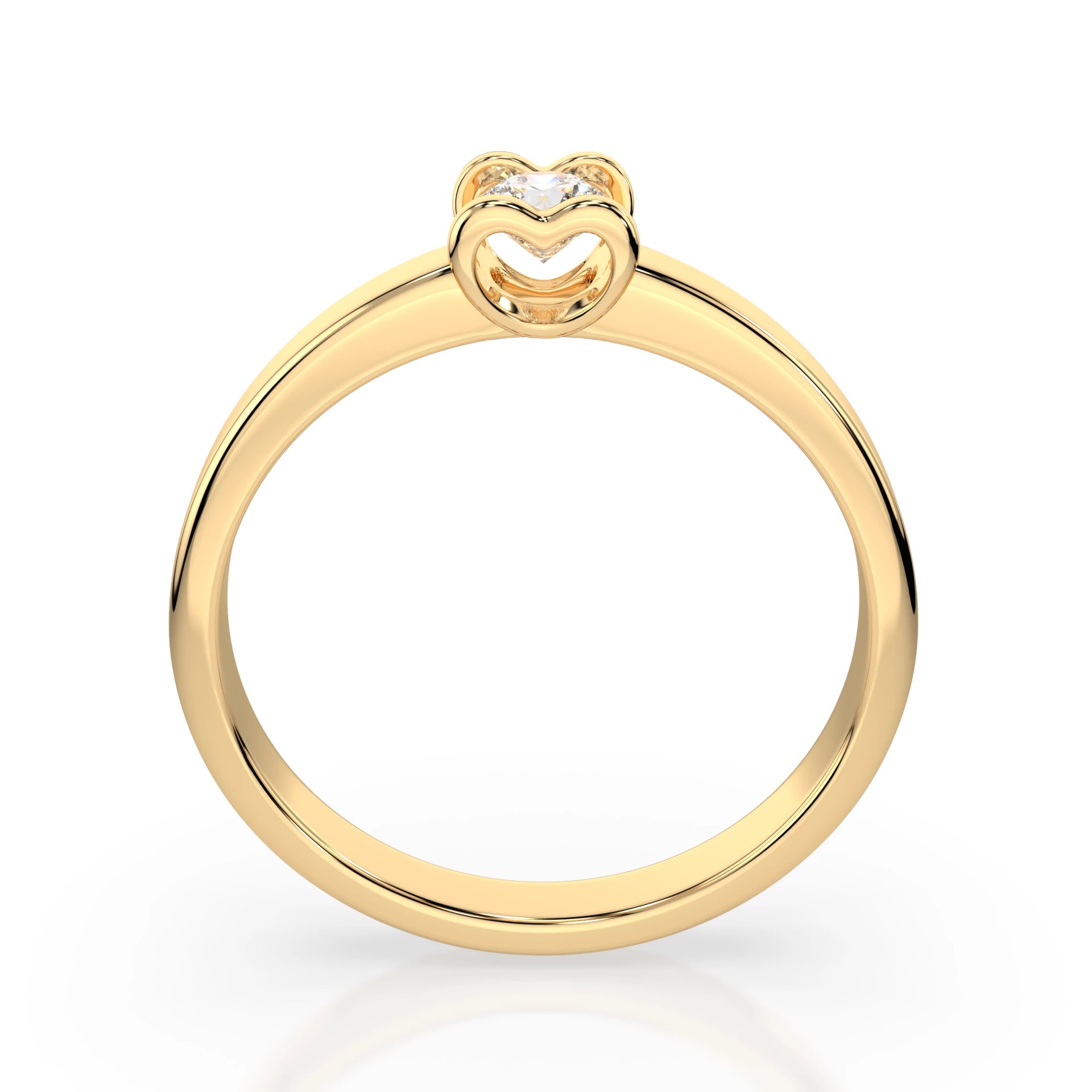 Eleganter Diamant-Ring aus 18K Gold - 101-10013(3.4)
