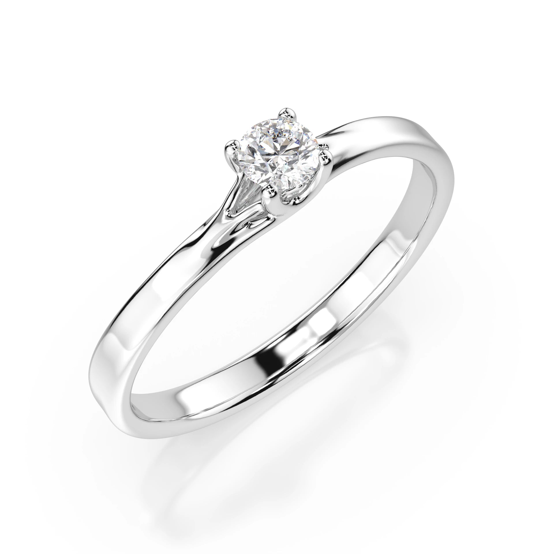 Eleganter Diamant-Ring aus 18K Gold - 101-10014(3.0)