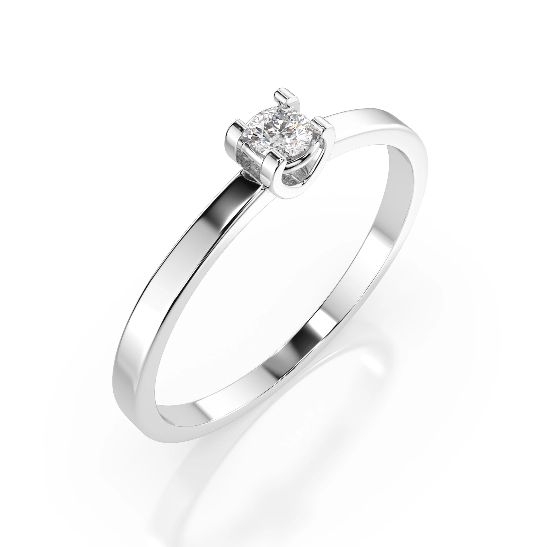 Eleganter Diamant-Ring aus 18K Gold - 101-10022(3.0)