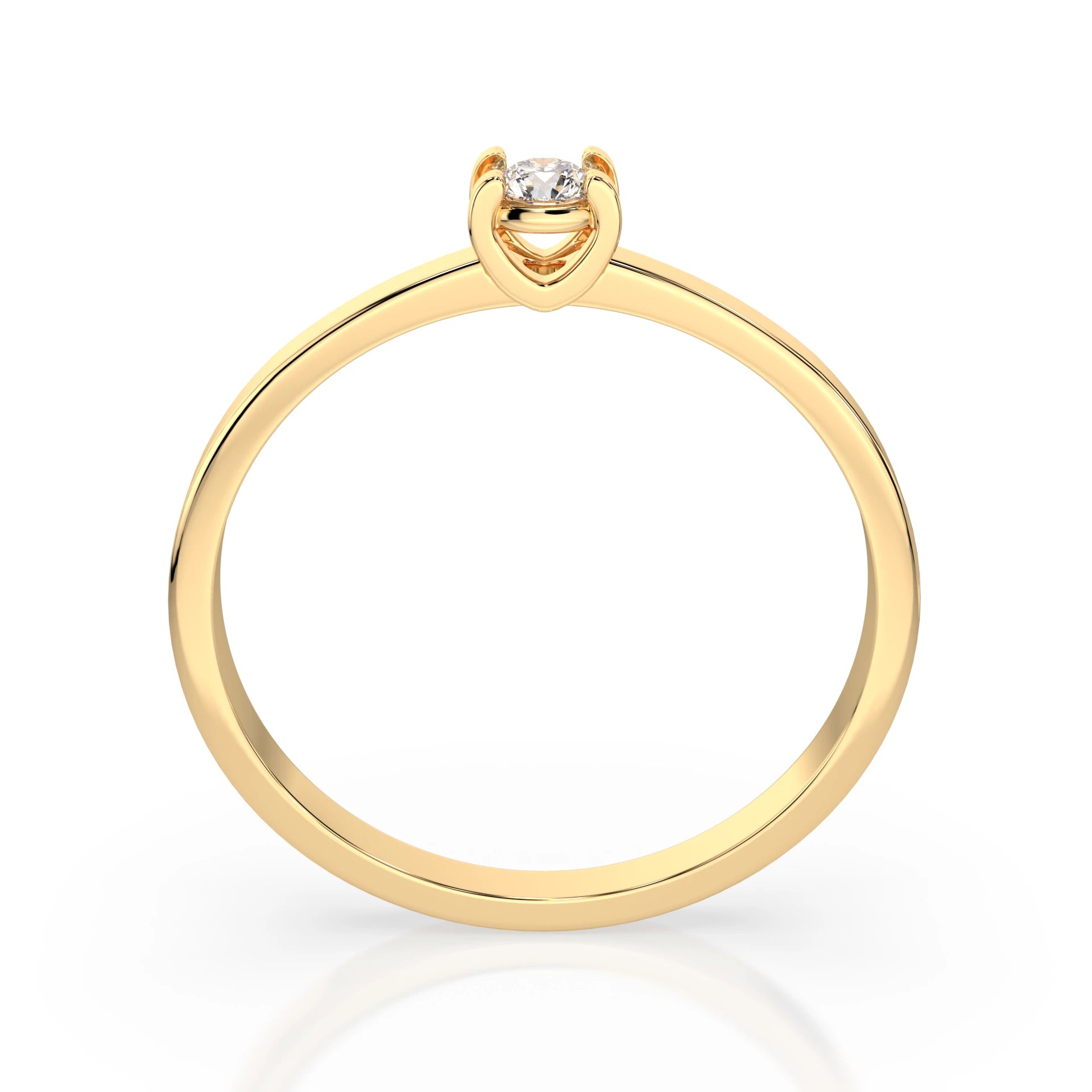 Eleganter Diamant-Ring aus 18K Gold - 101-10022(3.0)