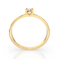 Eleganter Diamant-Ring aus 18K Gold - 101-10022(3.0)