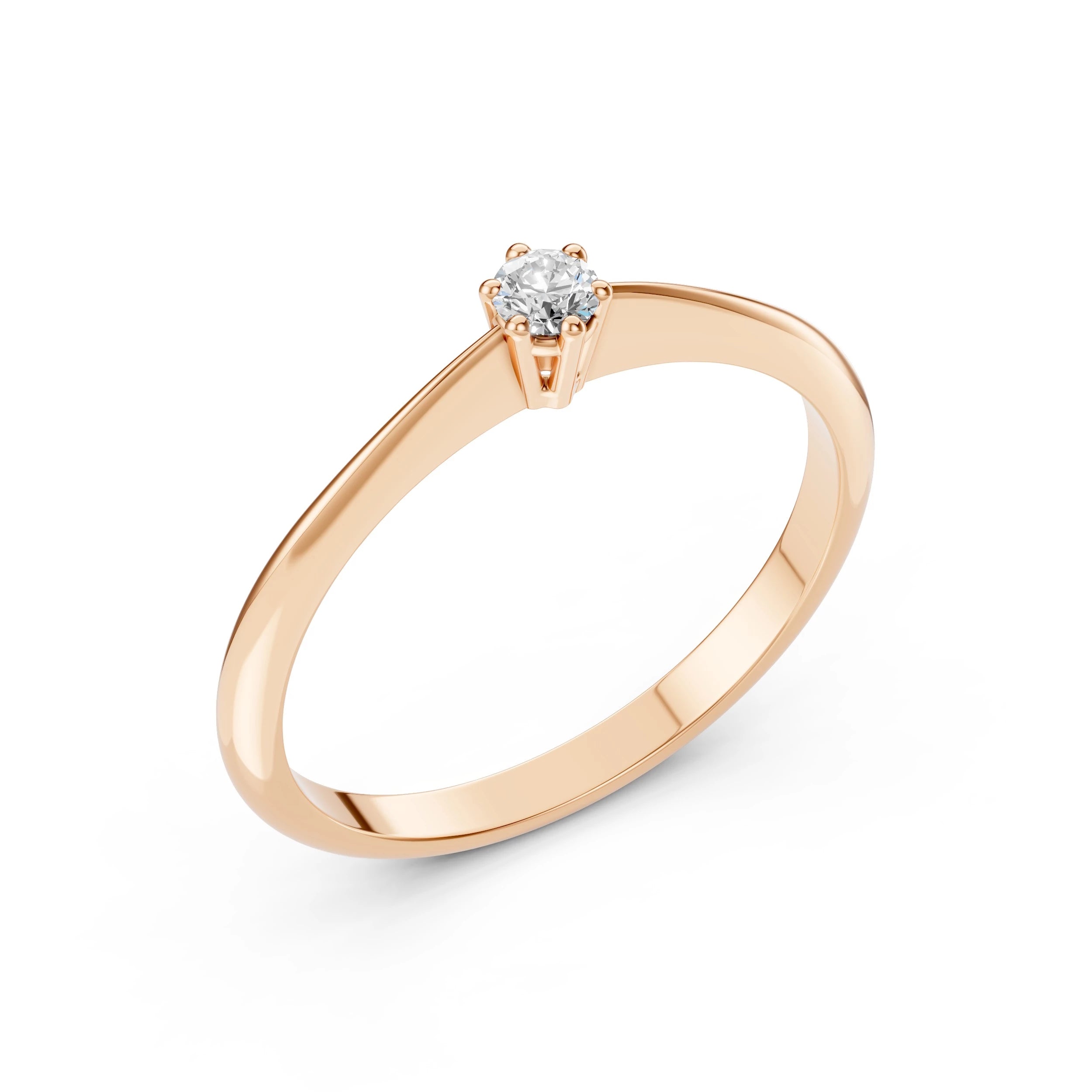 Eleganter Diamant-Ring aus 18K Gold - 101-10027(3.4)