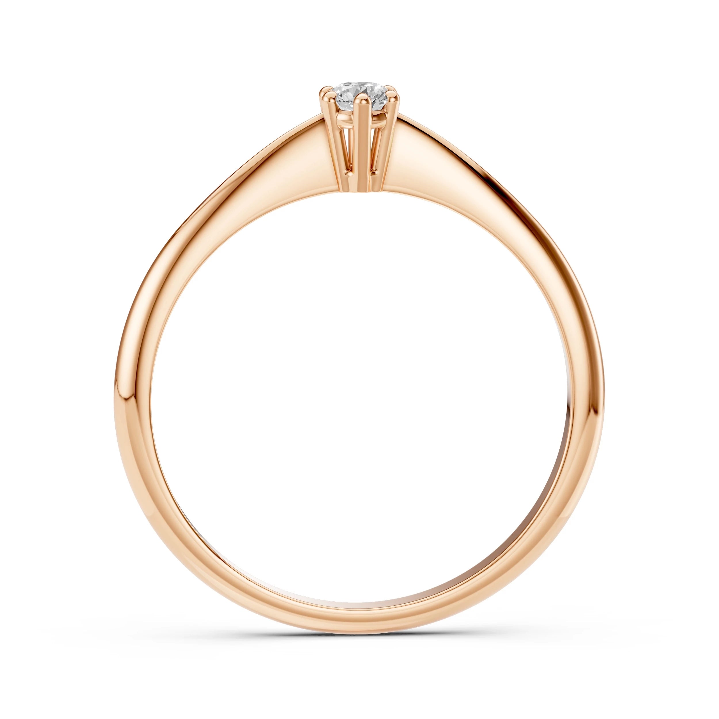 Eleganter Diamant-Ring aus 18K Gold - 101-10027(3.4)