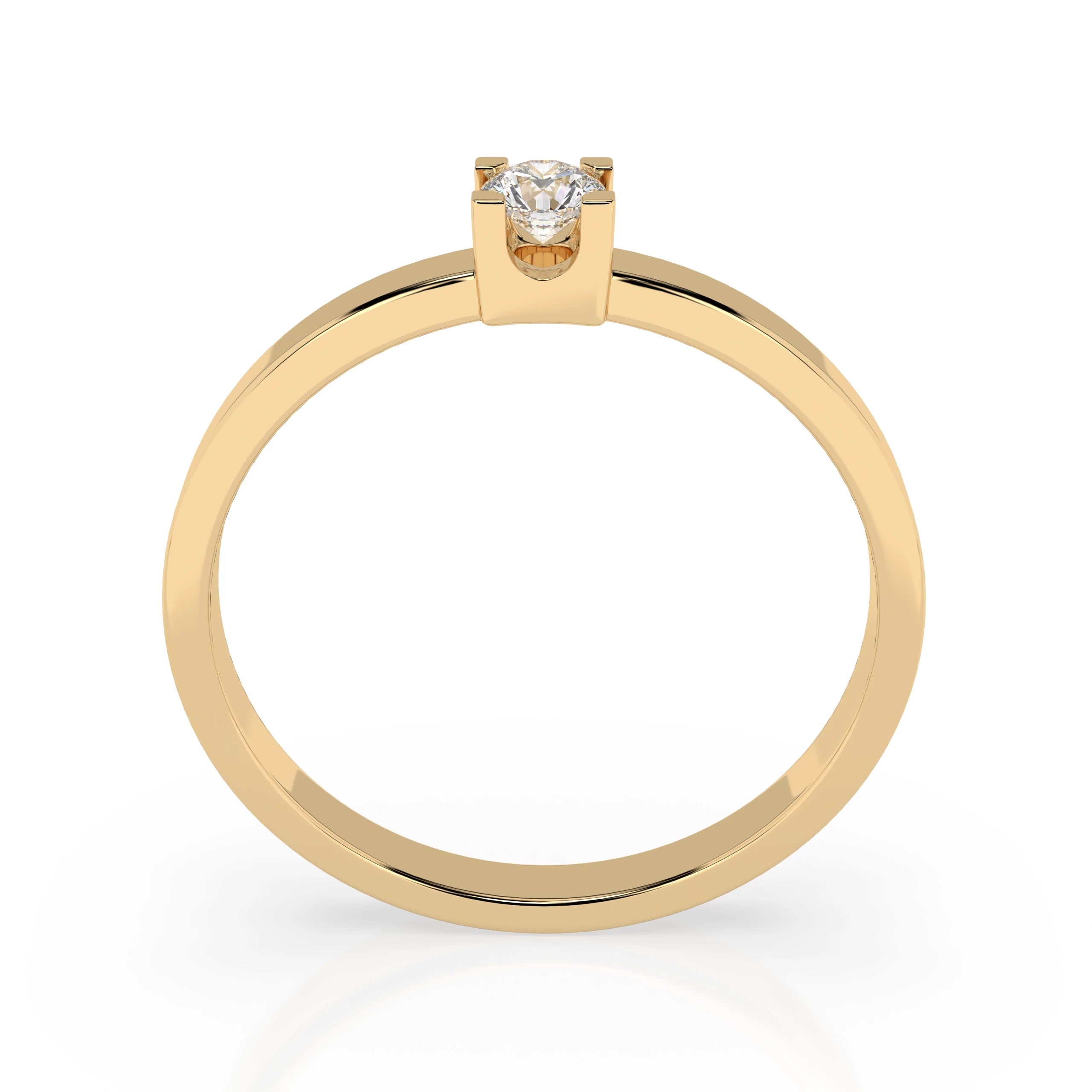 Eleganter Diamant-Ring aus 18K Gold - 101-10036(3.0)