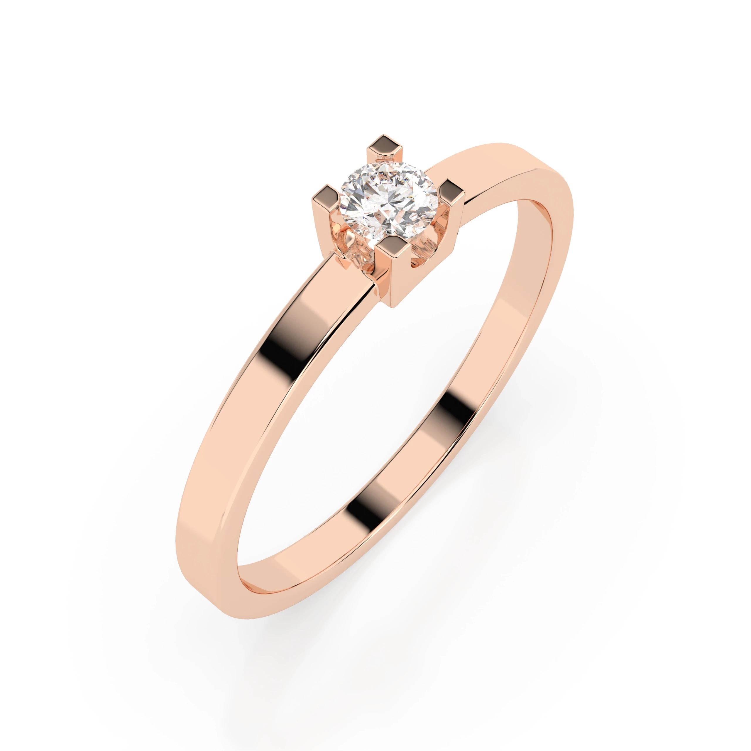 Eleganter Diamant-Ring aus 18K Gold - 101-10036(3.0)