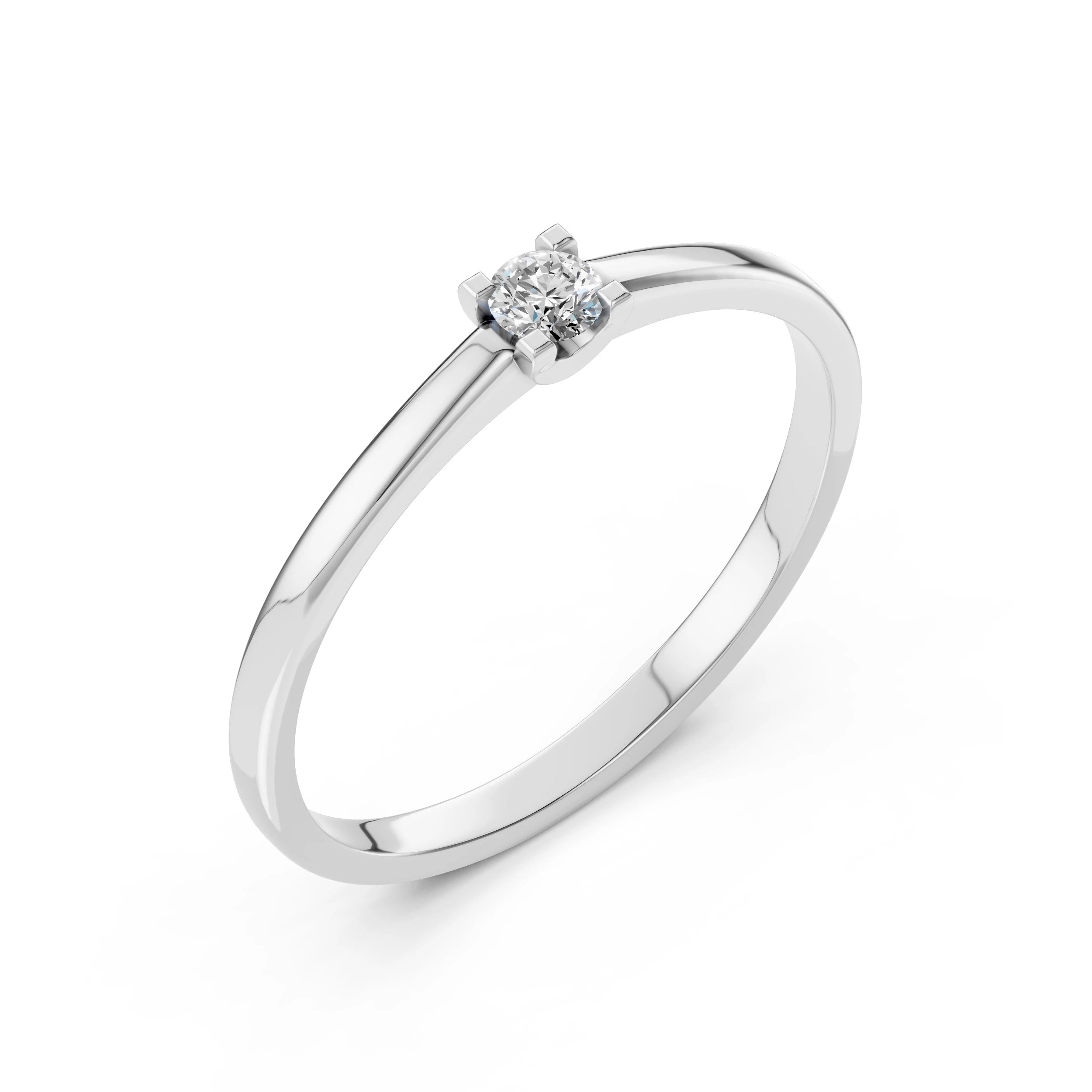 Eleganter Diamant-Ring aus 18K Gold - 101-10117(3.0)