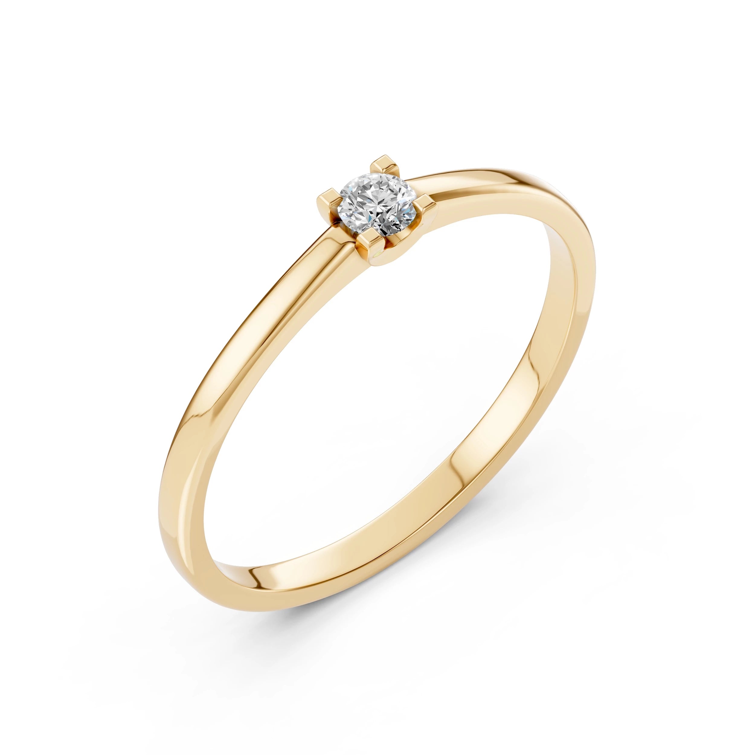 Eleganter Diamant-Ring aus 18K Gold - 101-10117(3.0)