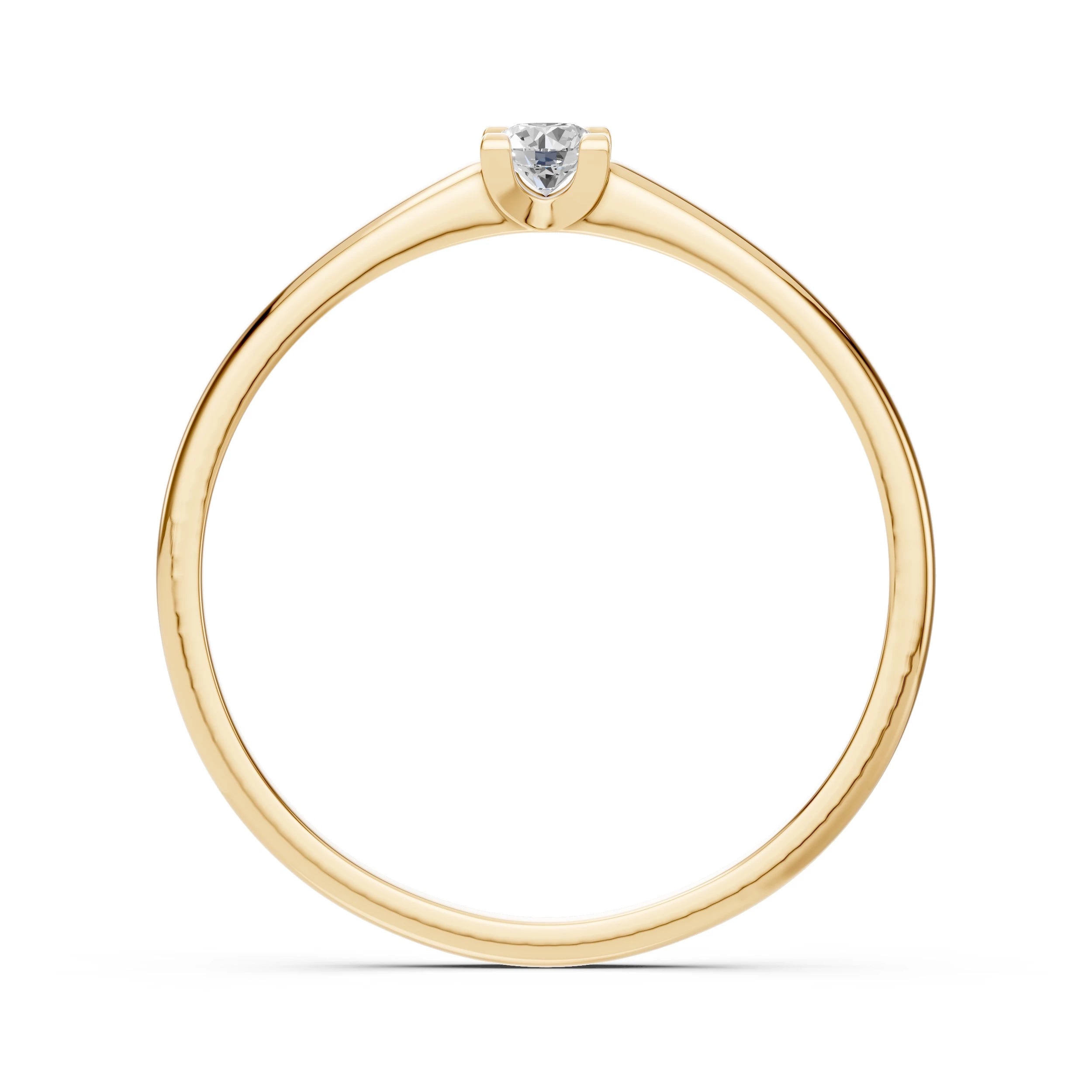 Eleganter Diamant-Ring aus 18K Gold - 101-10117(3.0)