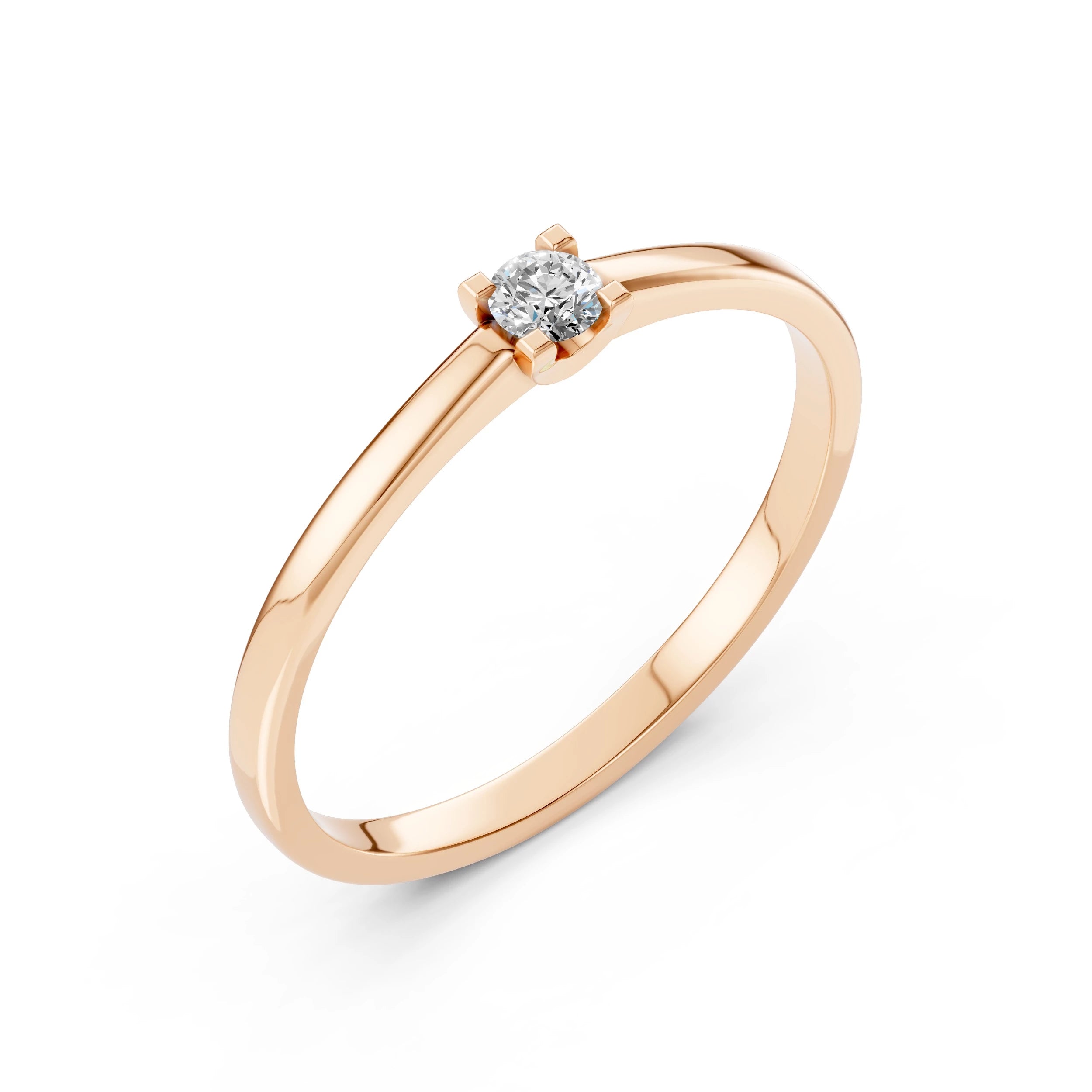 Eleganter Diamant-Ring aus 18K Gold - 101-10117(3.0)