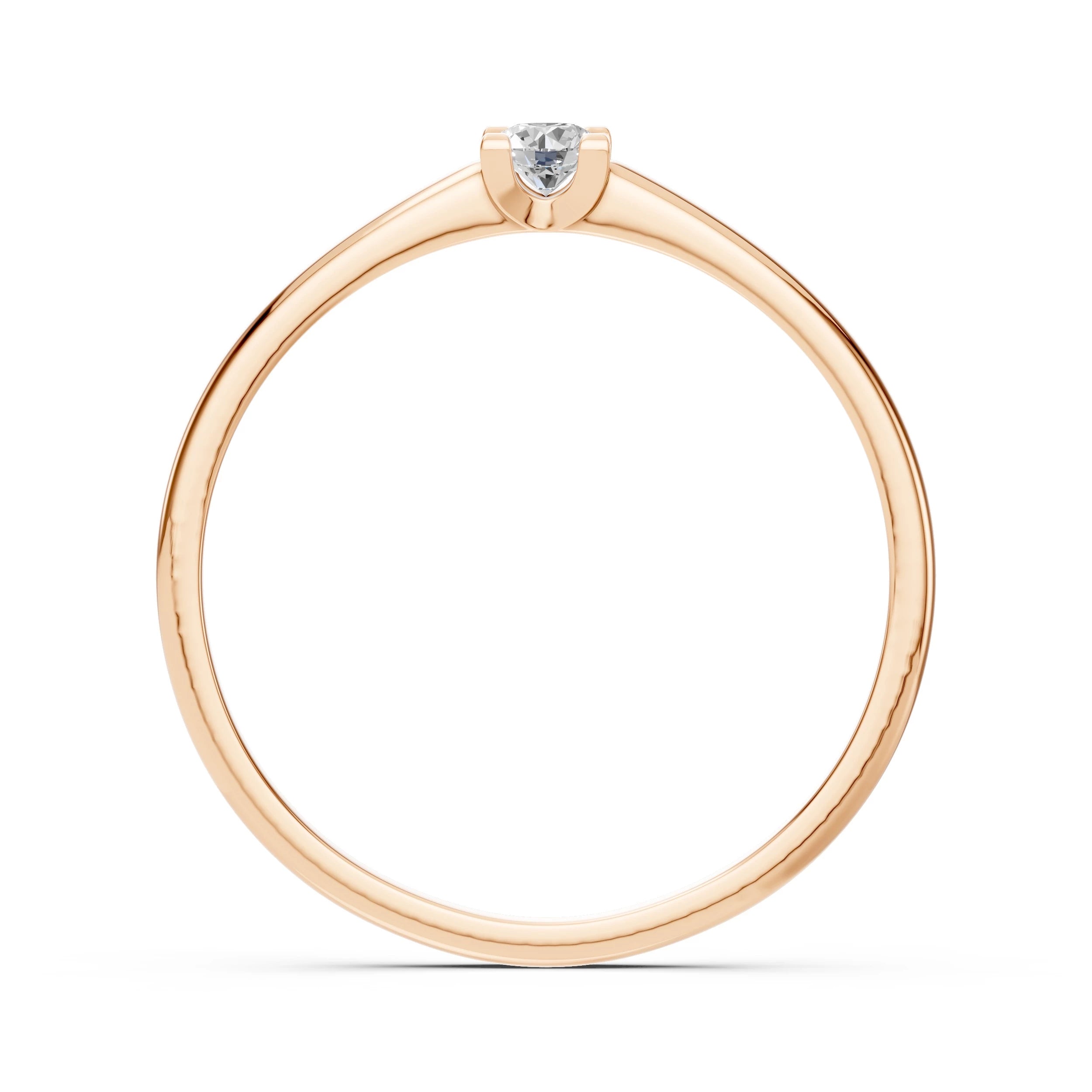 Eleganter Diamant-Ring aus 18K Gold - 101-10117(3.0)