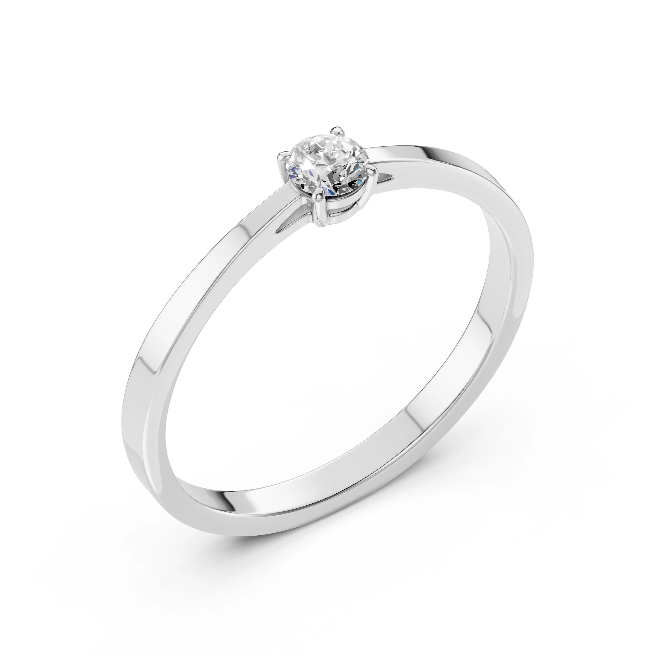 Eleganter Diamantring aus 18K Gold – 101-10012/1 (3.7)