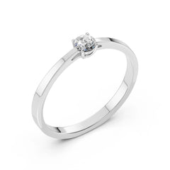 Eleganter Diamantring aus 18K Gold – 101-10012/1 (3.7)