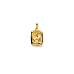 Eleganter Sternzeichen-Anhänger Steinbock aus hochwertigem 750er Gold - 1154.06029/0010
