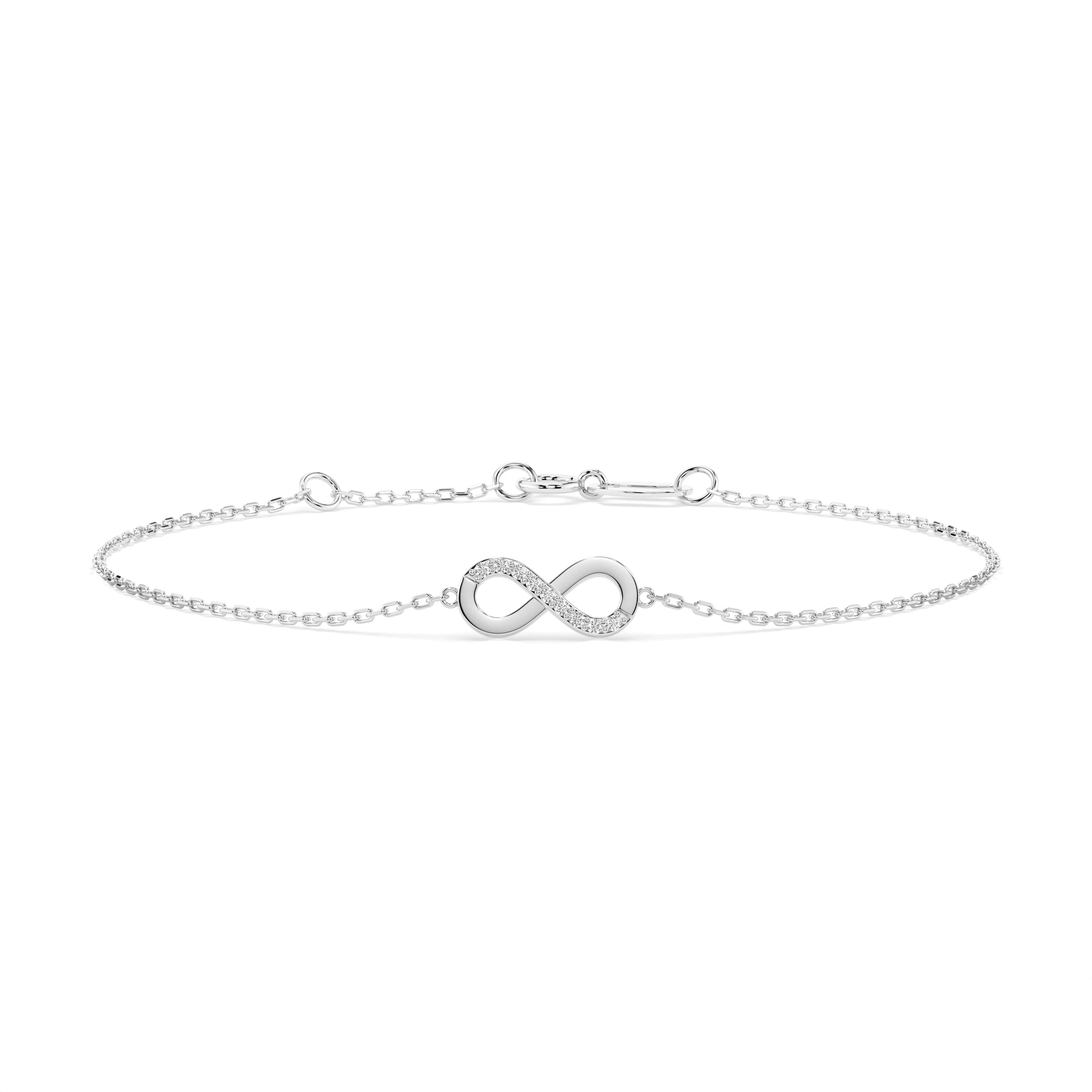 Elegantes Diamant-Armband aus 18K Gold - 105-10009