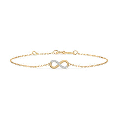 Elegantes Diamant-Armband aus 18K Gold - 105-10009