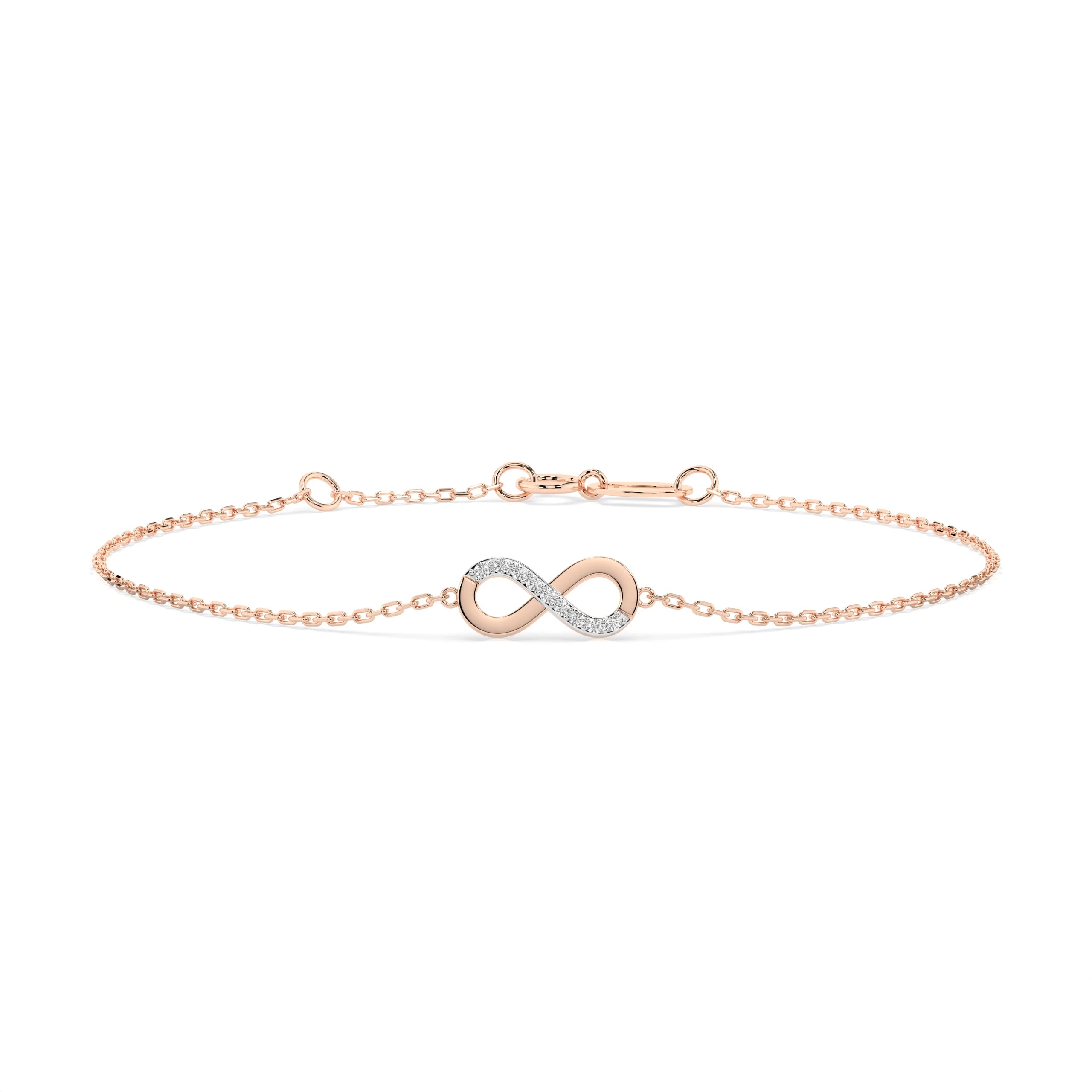 Elegantes Diamant-Armband aus 18K Gold - 105-10009