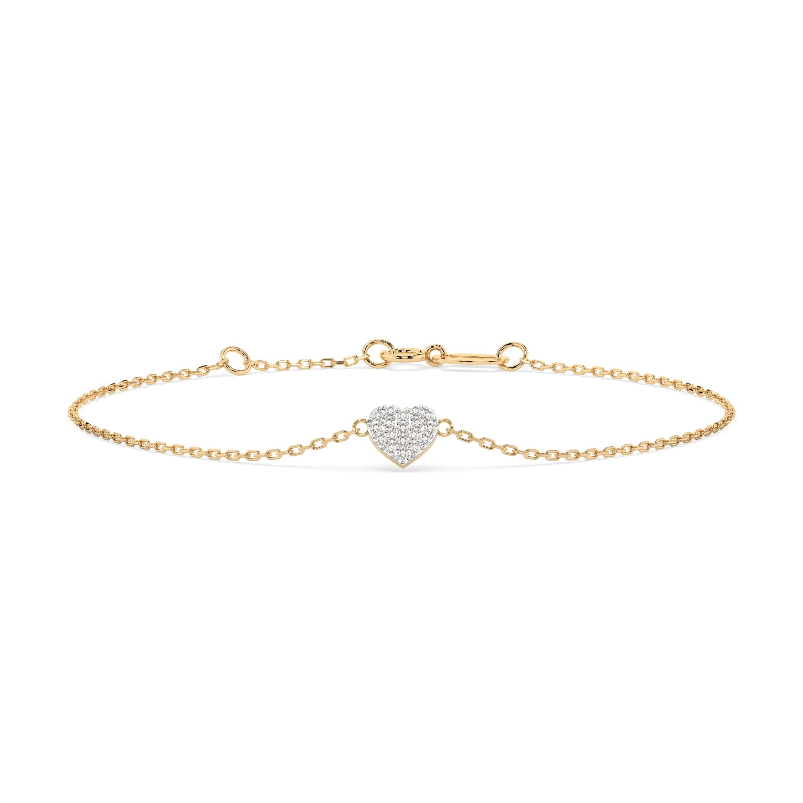 Elegantes Diamant-Armband aus 18K Gold - 105-10012