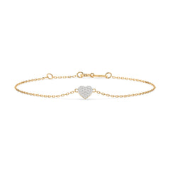 Elegantes Diamant-Armband aus 18K Gold - 105-10012
