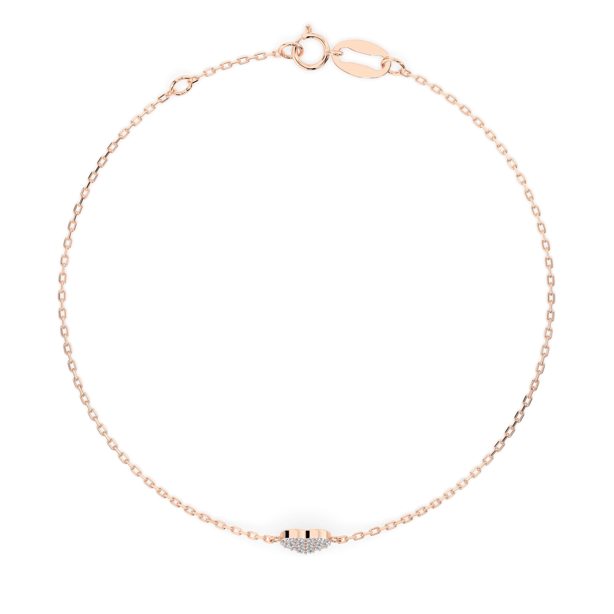 Elegantes Diamant-Armband aus 18K Gold - 105-10012