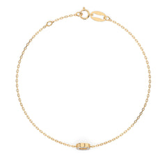 Elegantes Diamant-Armband aus 18K Gold - 105-10015
