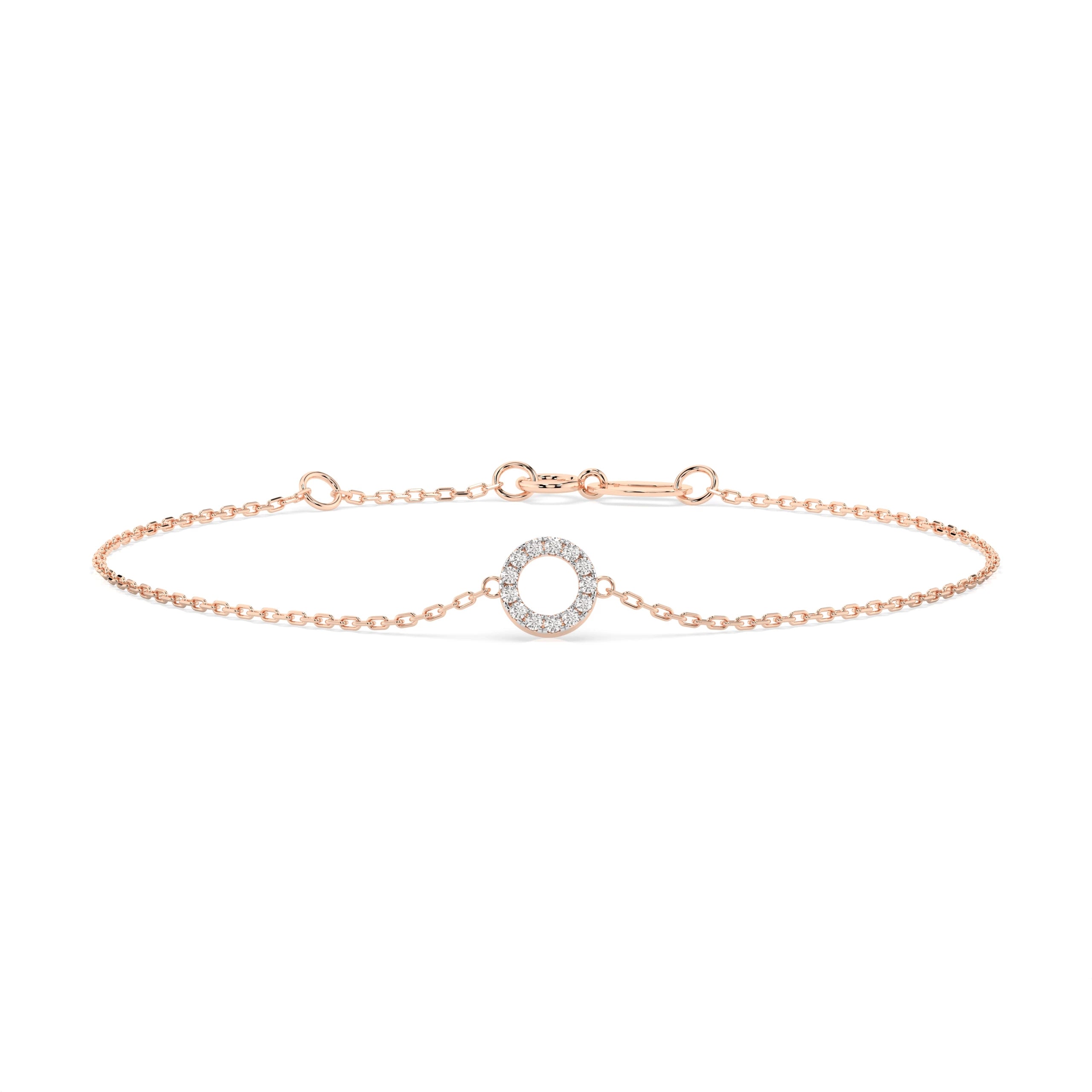 Elegantes Diamant-Armband aus 18K Gold - 105-10015