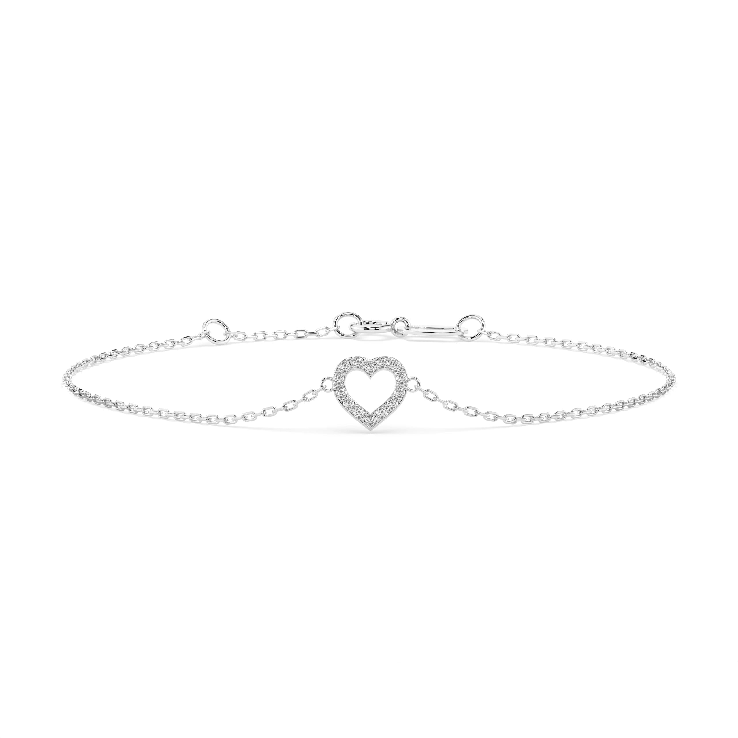 Elegantes Diamantarmband aus 18K Gold - 105-10005
