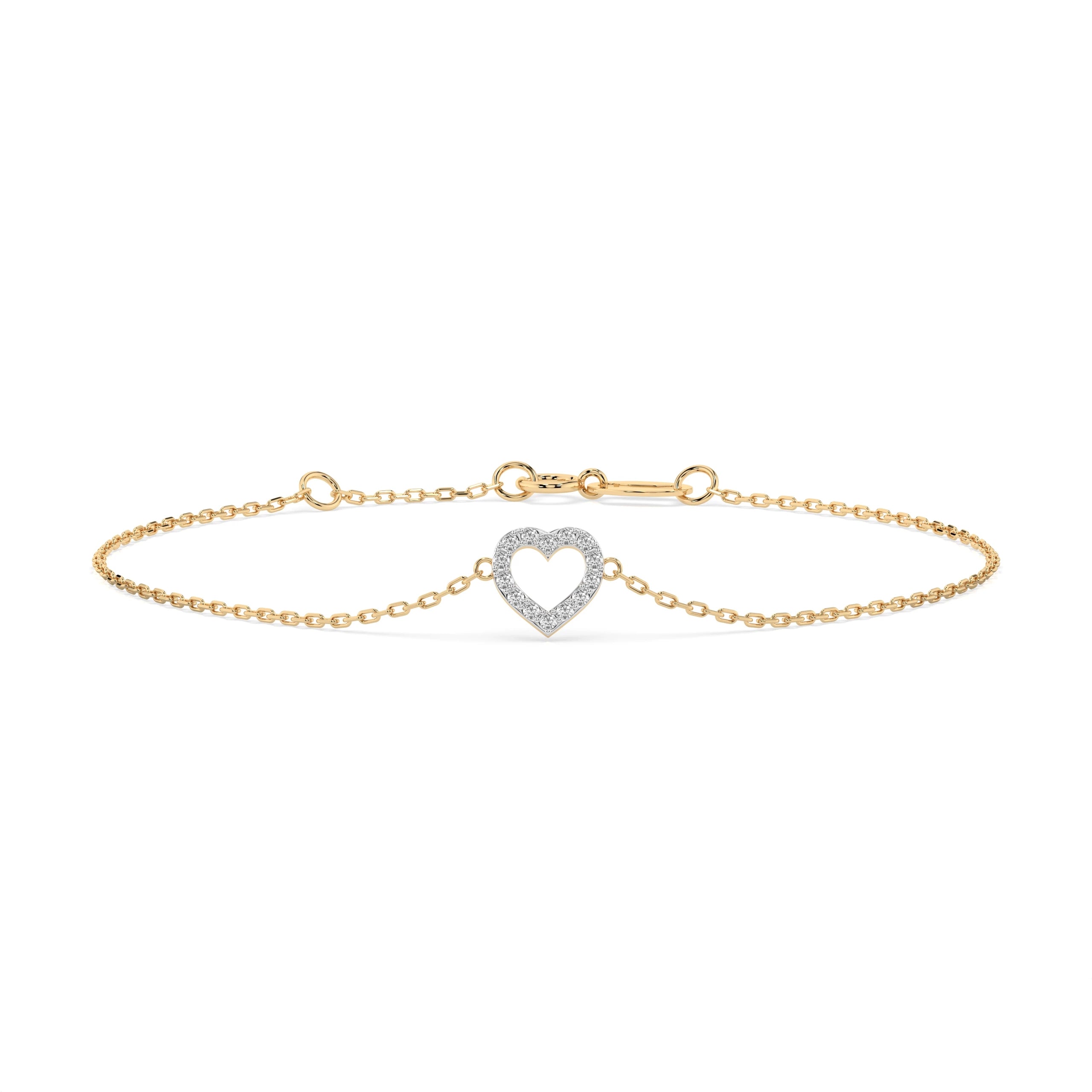 Elegantes Diamantarmband aus 18K Gold - 105-10005

