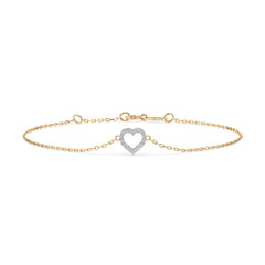 Elegantes Diamantarmband aus 18K Gold - 105-10005
