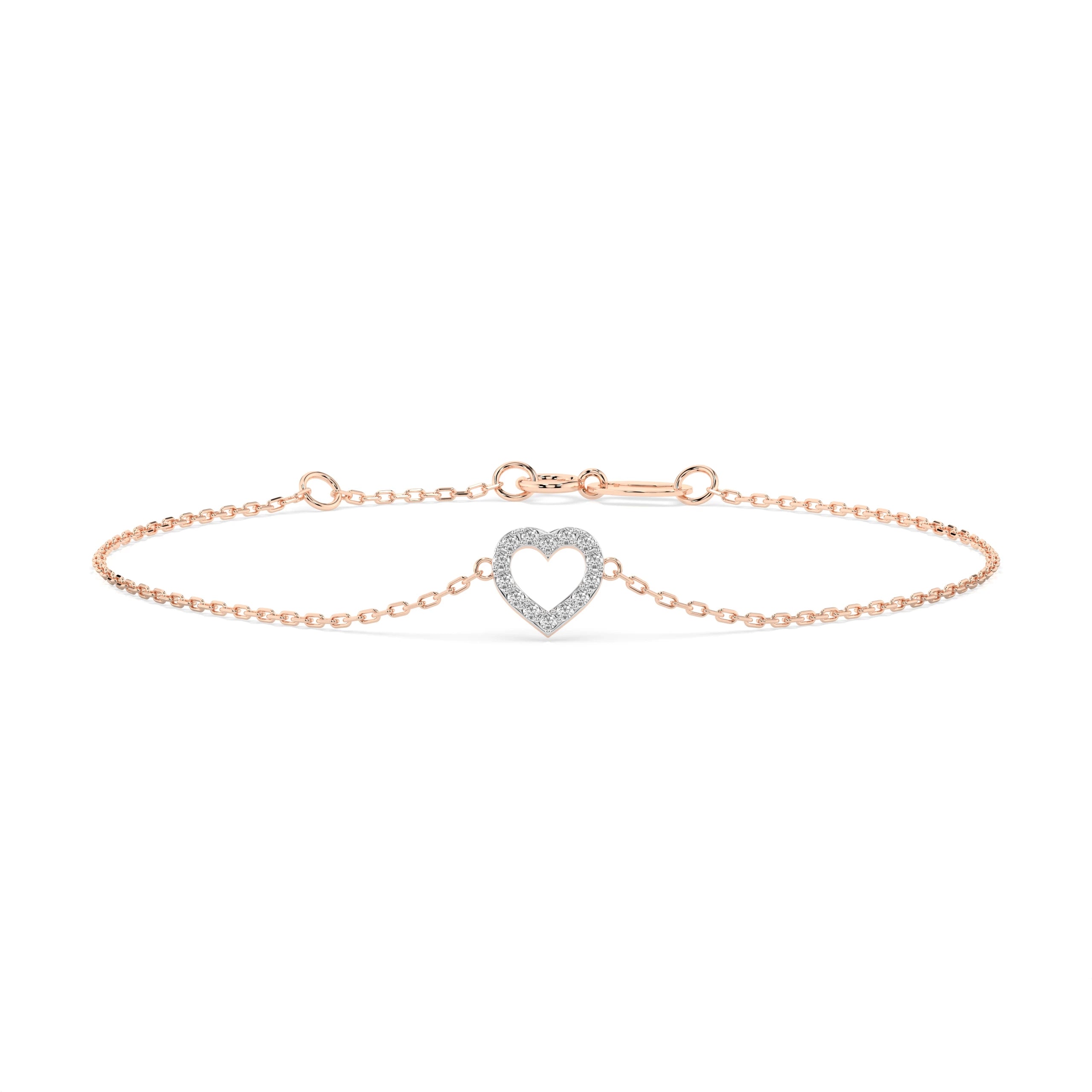 Elegantes Diamantarmband aus 18K Gold - 105-10005
