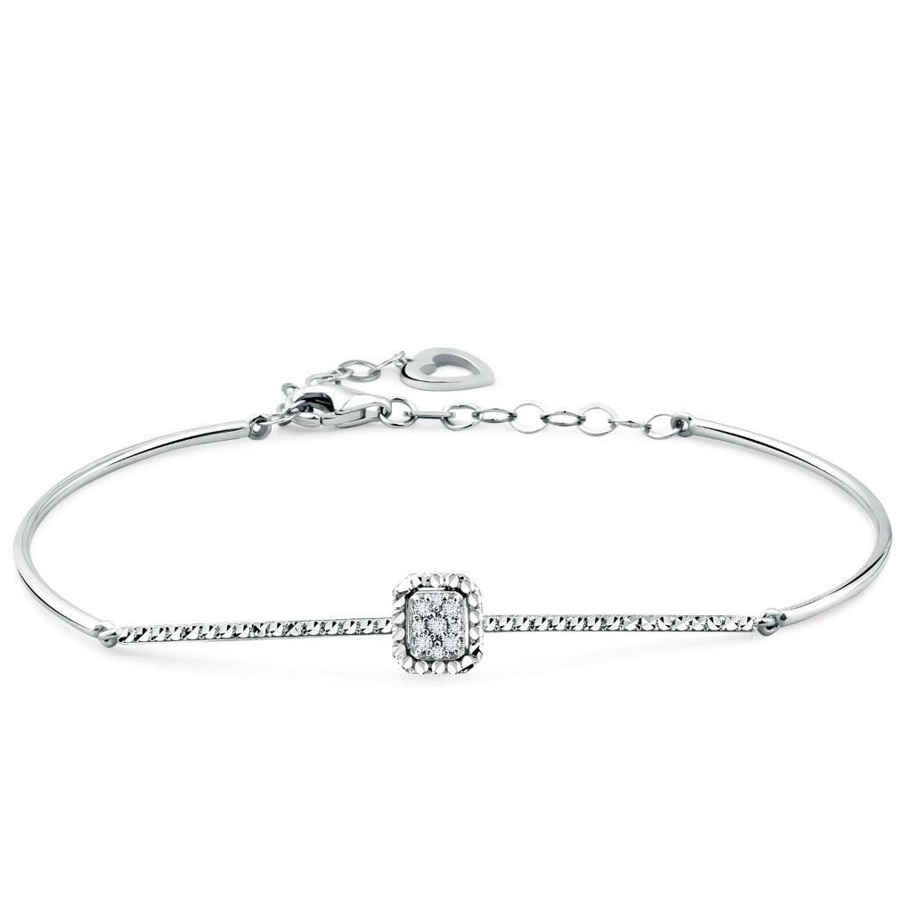 Elegantes Goldarmband mit Diamant (14K / 18K) - KBL0000013