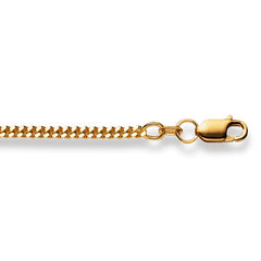 Elegantes Pfälzer Collier aus 750 Gelbgold – Zeitlose Panzerkette in 18 Karat
