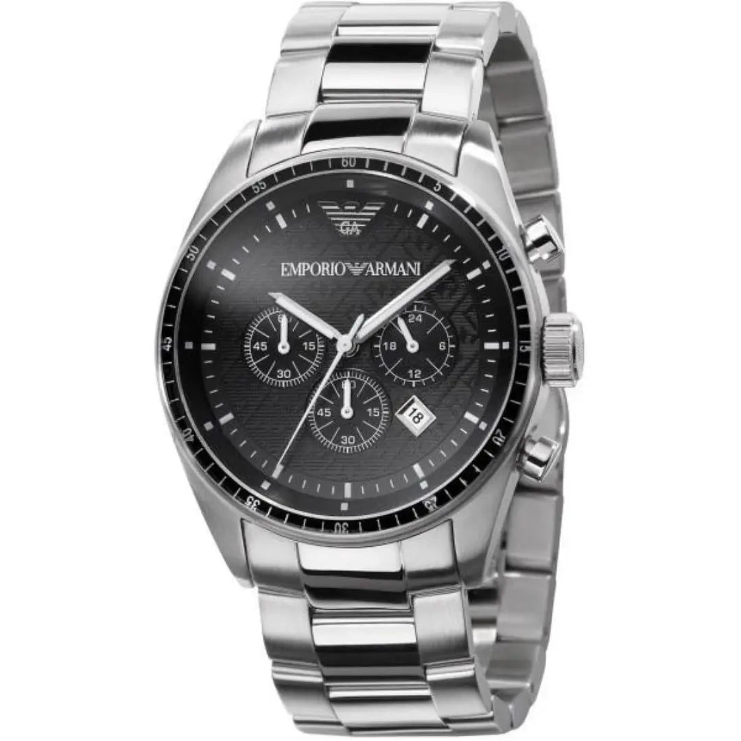 Emporio Armani Chronograph Qarzwerk Herrenuhr - AR0585