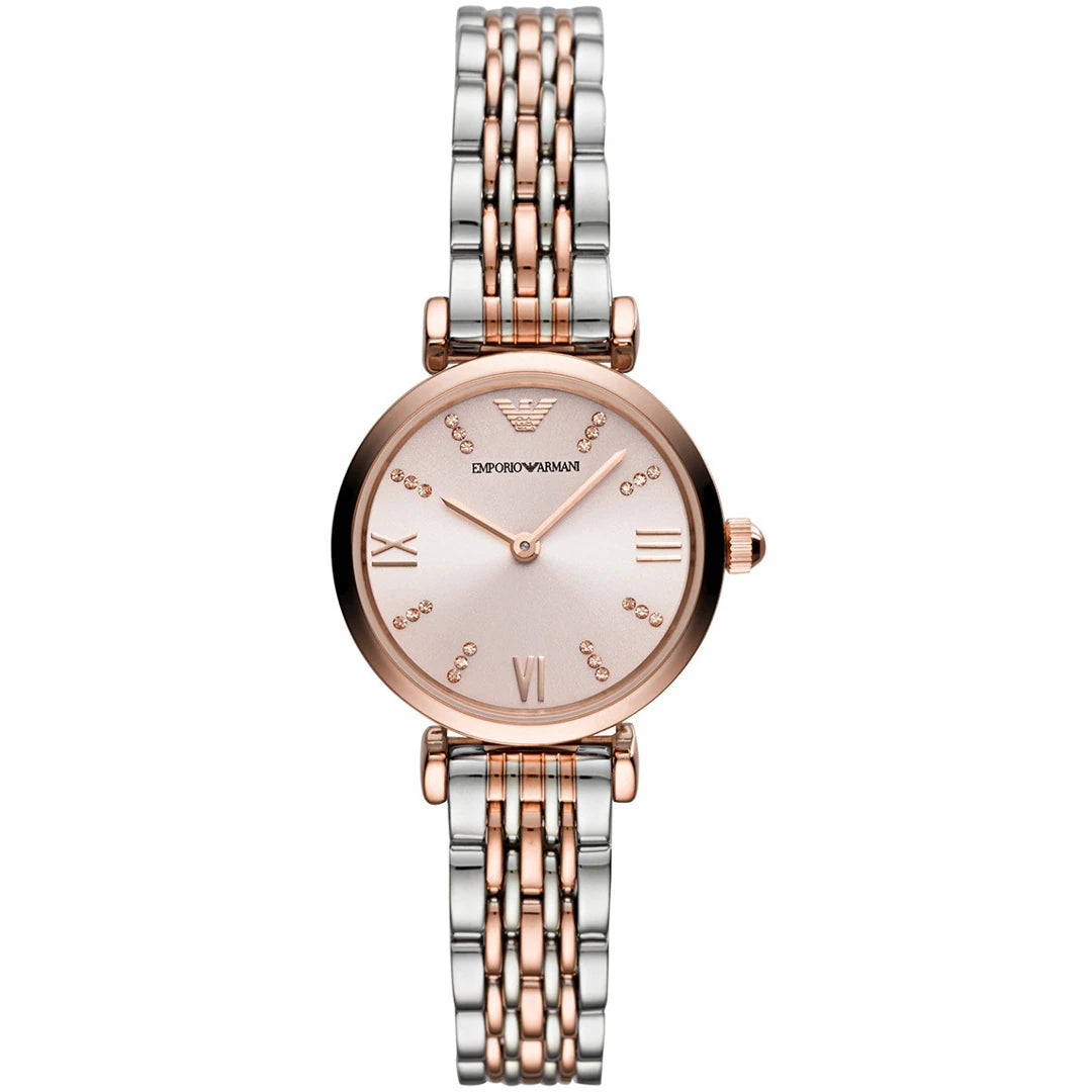Emporio Armani Chronograph Edelstahl Damenuhr - AR11223