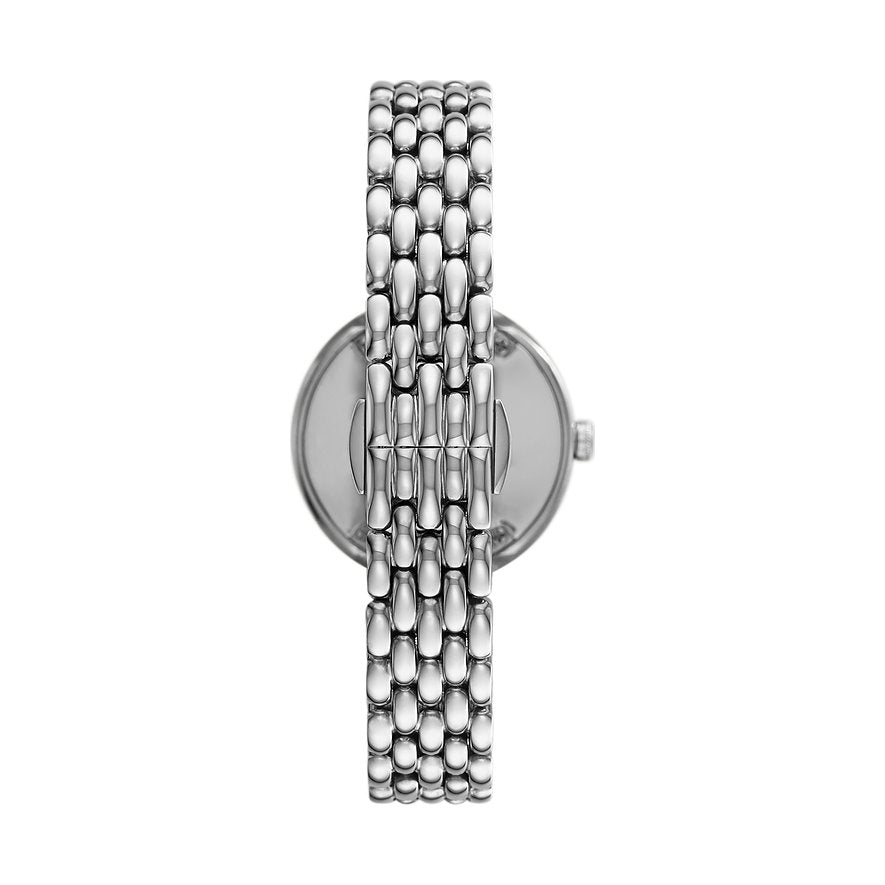 Emporio Armani Damen Uhr – Silber / Weiss - AR11354