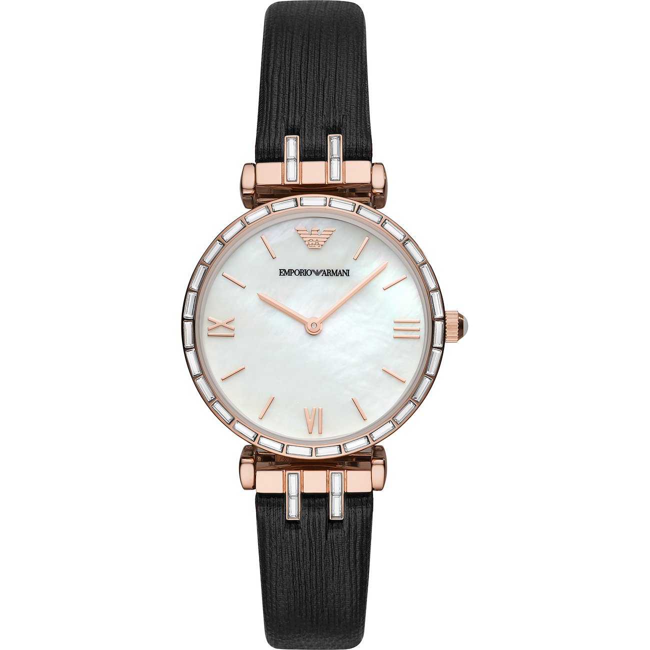 Emporio Armani Damenuhr in Rosegold Perlmutt - AR11295