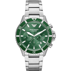 Emporio Armani Diver Chrono Grün - AR11500