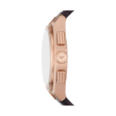 Emporio Armani Herren Uhr – Roségold / Blau - AR11563