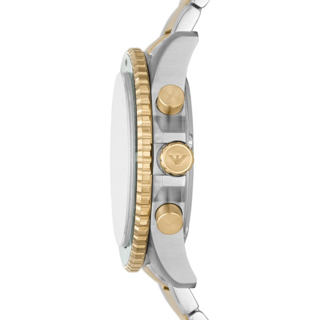 Emporio Armani HerrenUhr – Silber / Schwarz - AR11360