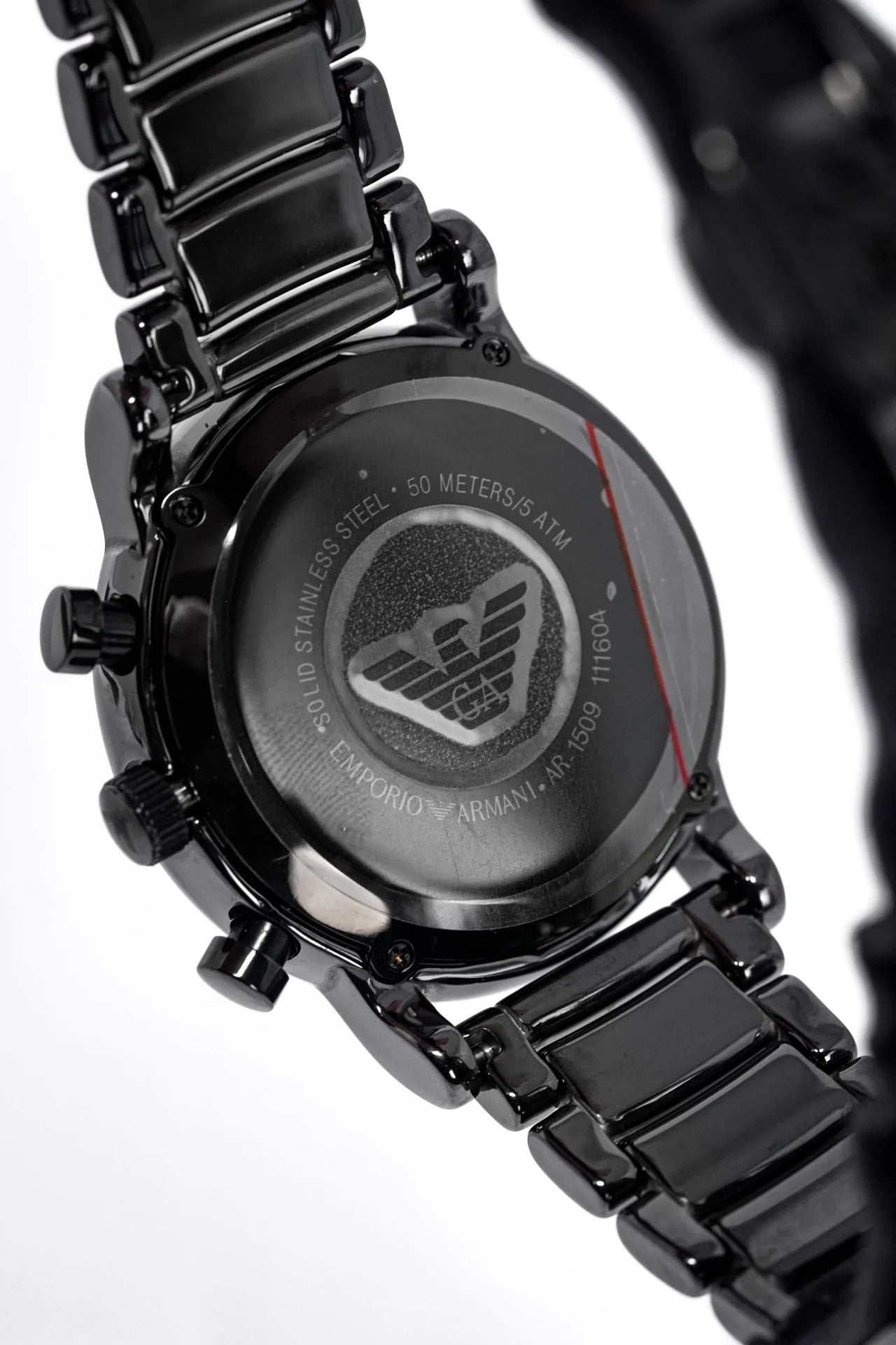 Emporio Armani Luigi Ceramica Chronograph Herrenuhr - AR1509
