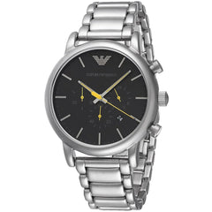Emporio Armani Luigi Herrenuhr – Silber / Schwarz - AR11324