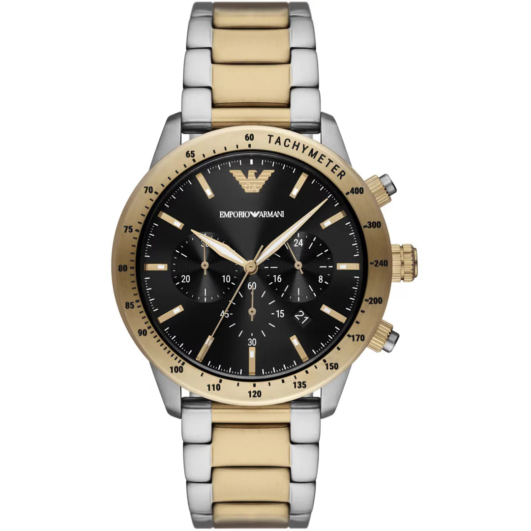 Emporio Armani Mario Chronograph Quarz Herrenuhr - AR11521