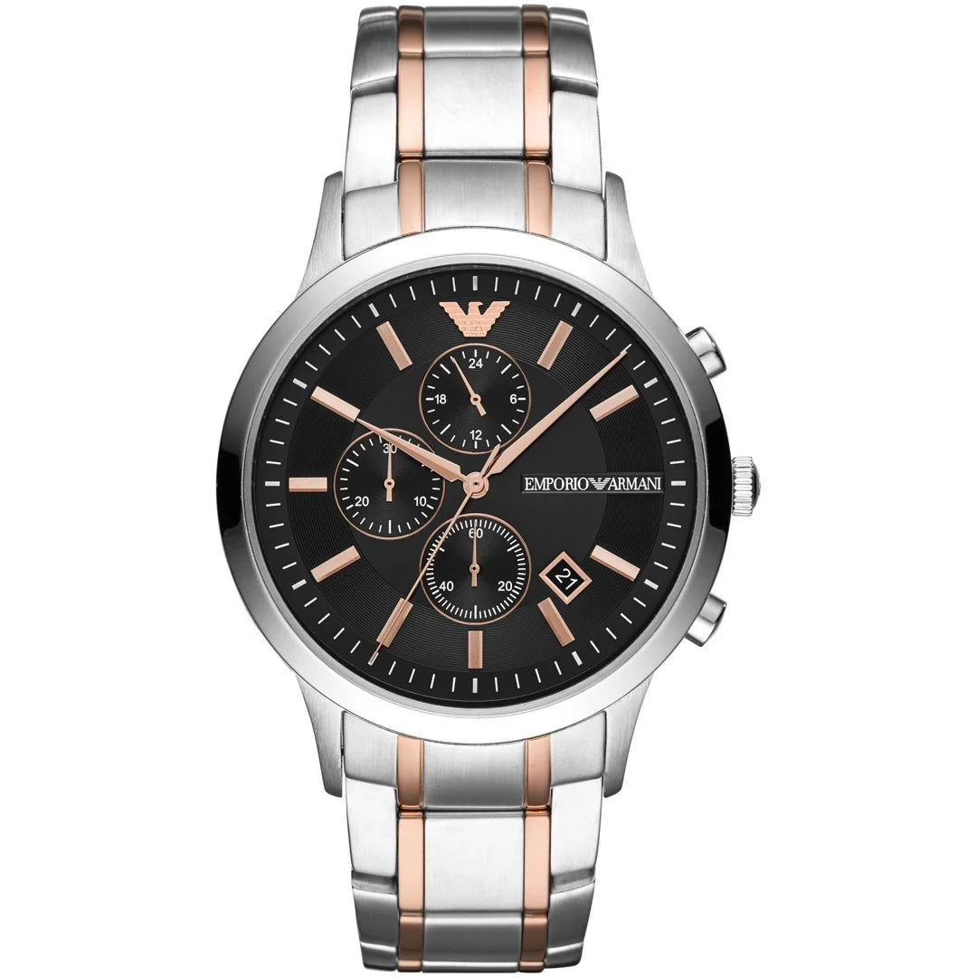 Emporio Armani Renato Chronograph Quarz Herrenuhr - AR11165