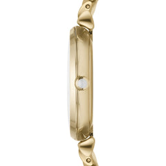 Emporio Armani Retro Damenuhr Gold/Perlmutt – AR1907