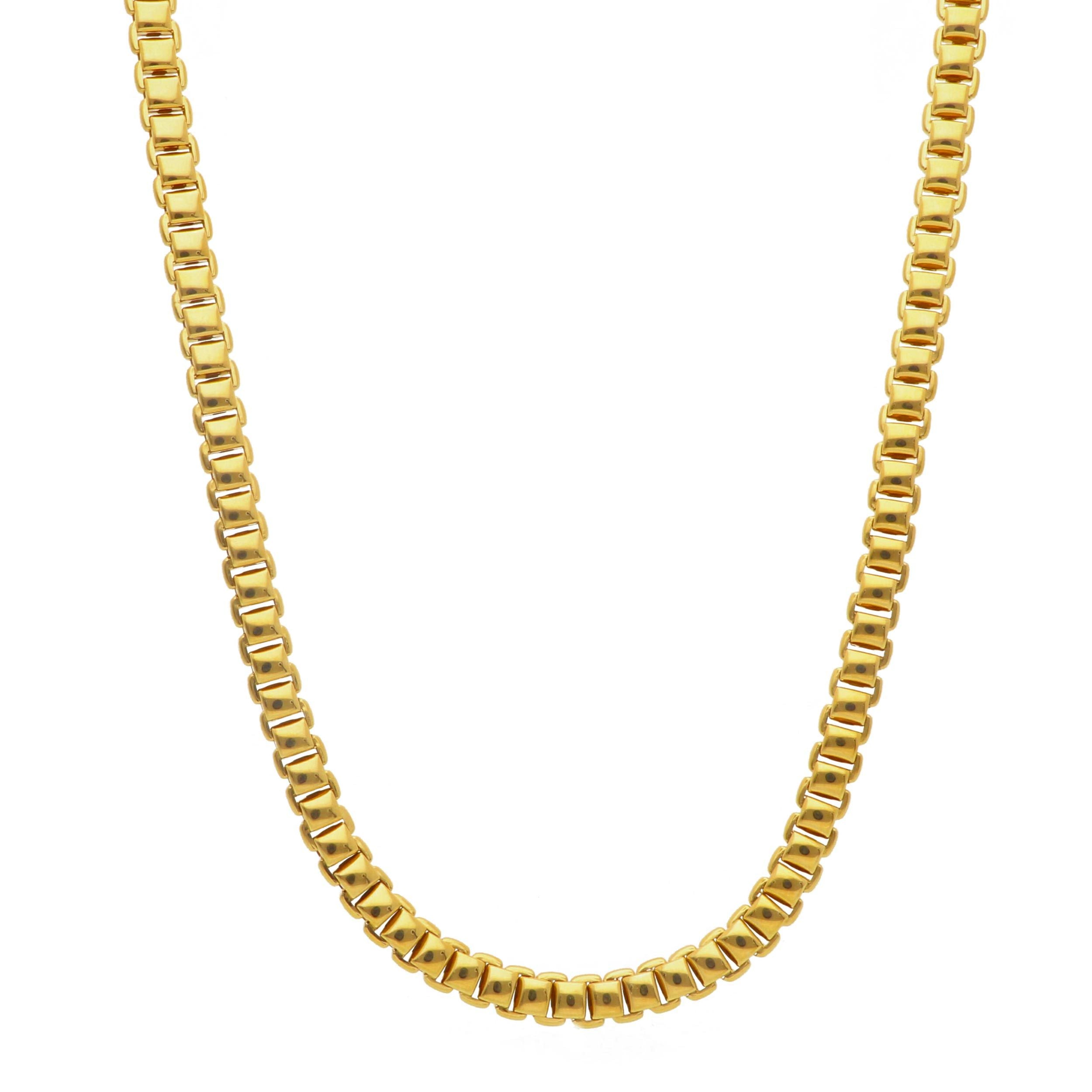 Exklusiver 18 Karat 750er Goldschmuck für Damen – Elegante Halskette aus Gelbgold - 278673 