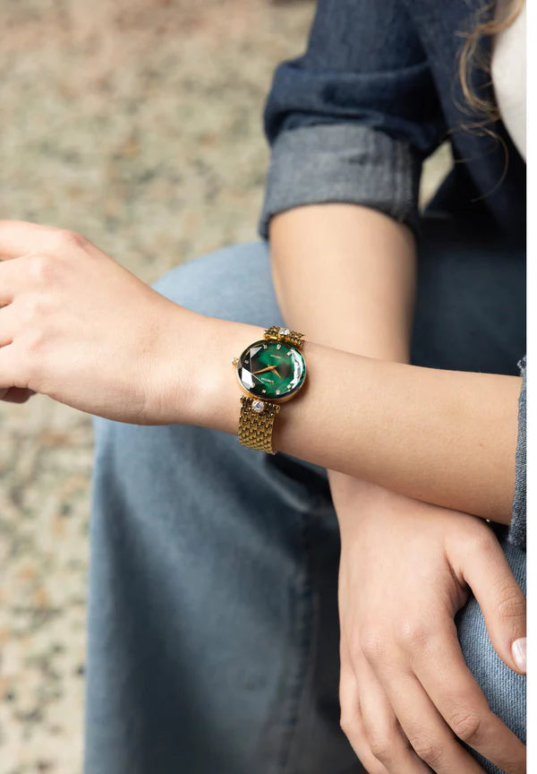 Facet Brilliant Schweizer Damenuhr - J5.844.M