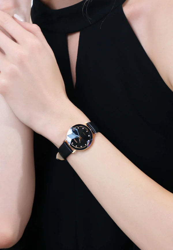 Facet Schweizer Damenuhr - J5.606.M