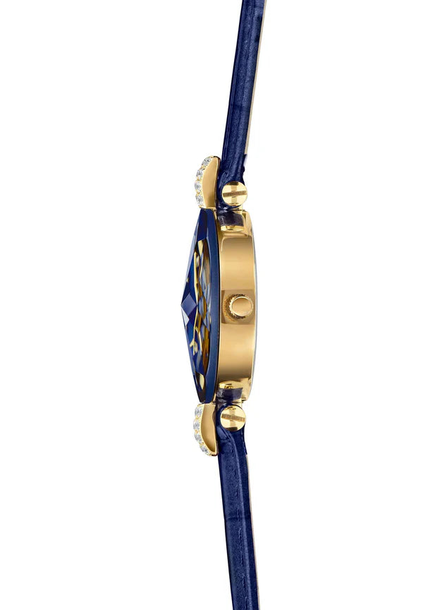 Facet Strass Schweizer Damenuhr - J5.617.S