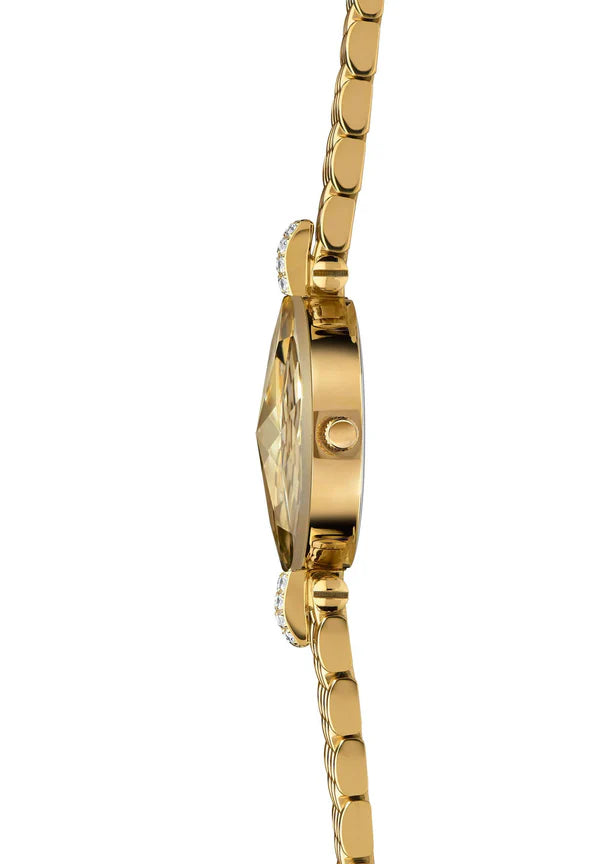 Facet Strass Schweizer Damenuhr - J5.629.S