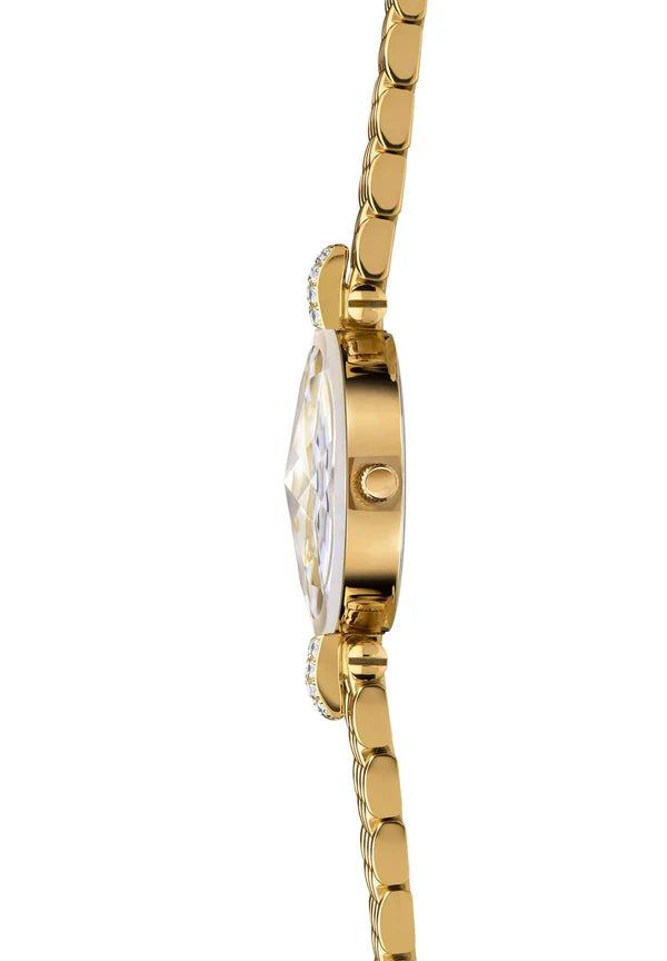 Facet Strass Schweizer Damenuhr - J5.633.S